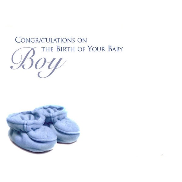 Large Cards Congratulations On The Birth Of Your Baby Boy E Pollard   Congrats Baby Boy 4030 TN 600x600 